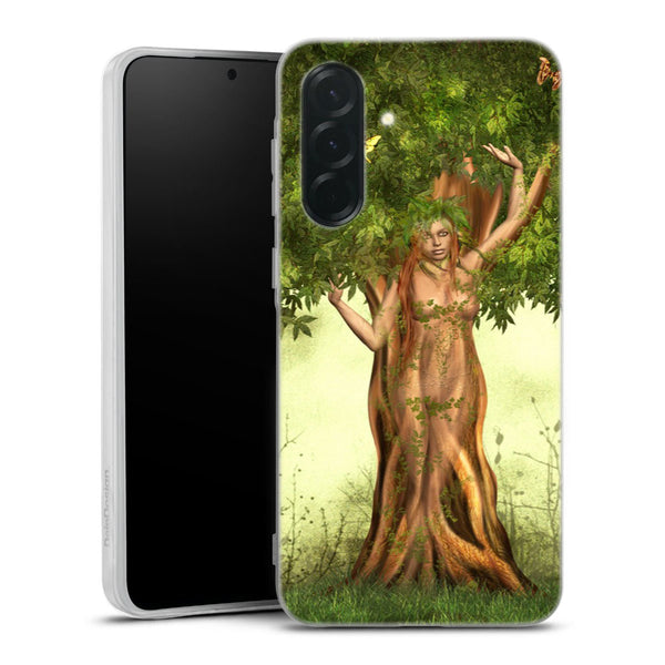 Coque Samsung Galaxy A27 5G Mother Earth | Housse silicone, antichocs, protection optimale - Motif floral