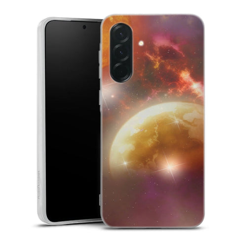 Coque Samsung Galaxy A36 5G New Solar System | Housse silicone, antichocs, protection optimale - Motif floral