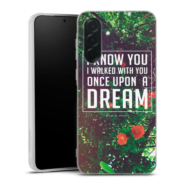 Coque Samsung Galaxy A36 5G Once Upon a Dream | Housse silicone, antichocs, protection optimale - Motif floral