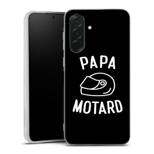 Coque Samsung Galaxy A37 5G Papa Motard Passion