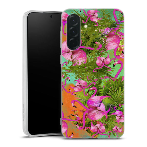 Coque Samsung Galaxy A36 5G Peace | Housse silicone, antichocs, protection optimale - Motif floral