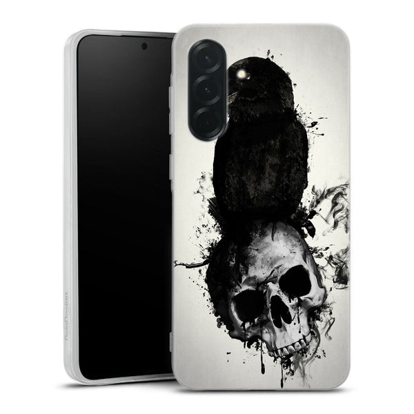 Coque Samsung Galaxy A36 5G Raven and Skull