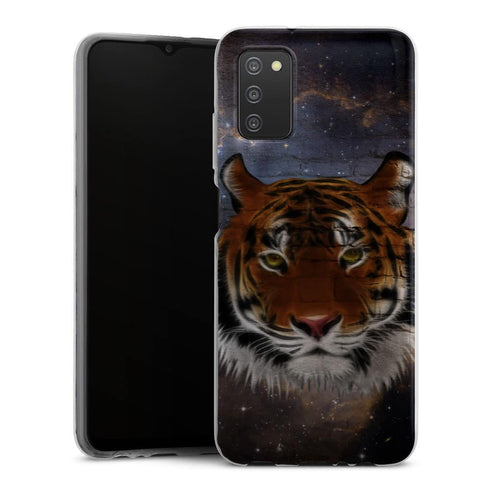 Coque Samsung Galaxy A03S Abstract Tiger