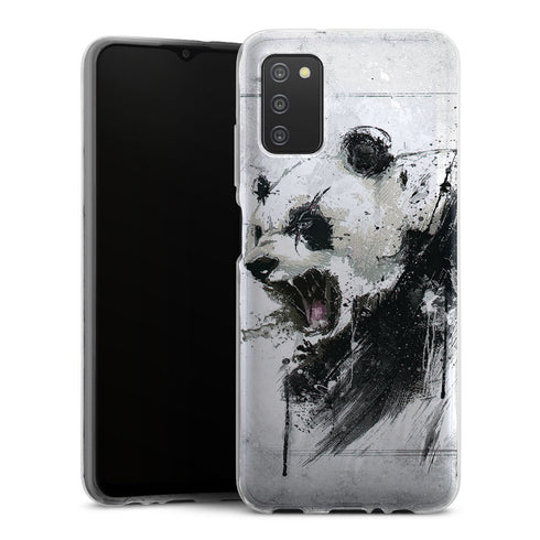 Coque Samsung Galaxy A03S Angry Panda