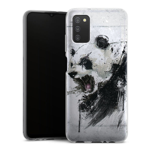 Coque Samsung Galaxy A03S Angry Panda