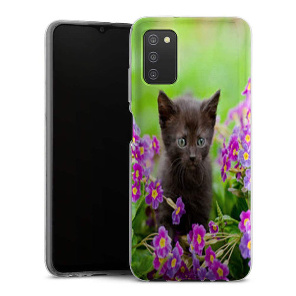 Coque Samsung Galaxy A03S Chatons Mignons