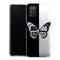 Coque Samsung Galaxy A03S Butterfly Noir et Blanc