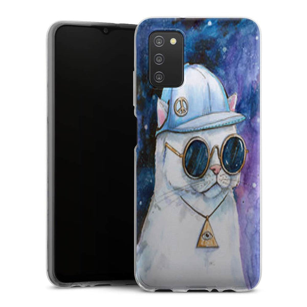 Coque Samsung Galaxy A03S Chat Hipster