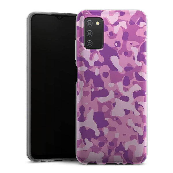 Coque Samsung A03S Camo Rose Army