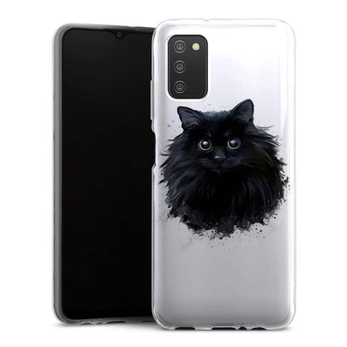 Coque Samsung Galaxy A03S Chat Noir