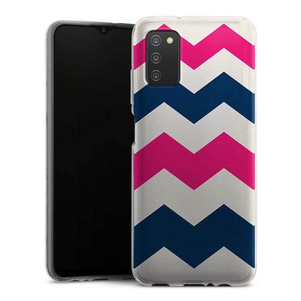 Coque Samsung A03S Zig Zag Rose
