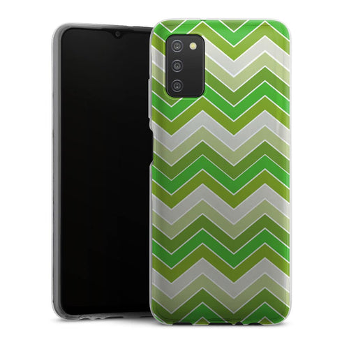 Coque Samsung A03S Garden Spring Chevrons