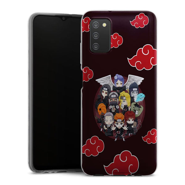 Coque Samsung Galaxy A03S Chibi Akatsuki Montage