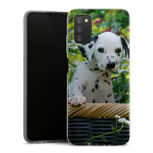 Coque Samsung Galaxy A03S Chiot Dalmatien