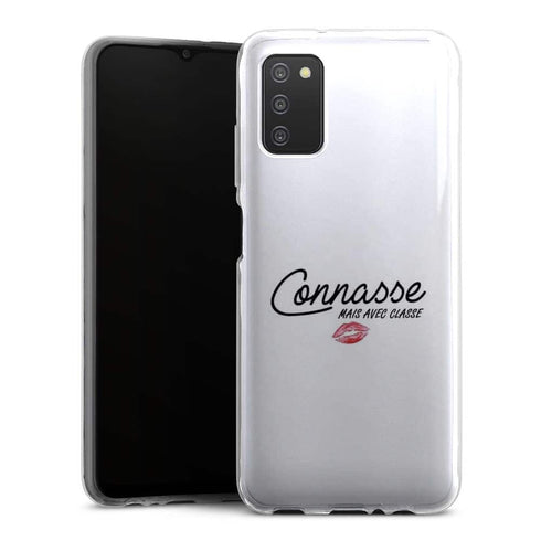 Coque Samsung A03S Connasse avec classe
