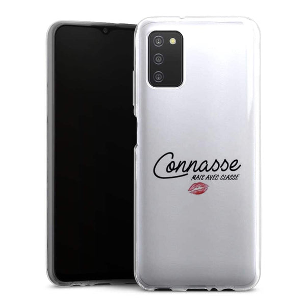 Coque Samsung A03S Connasse avec classe