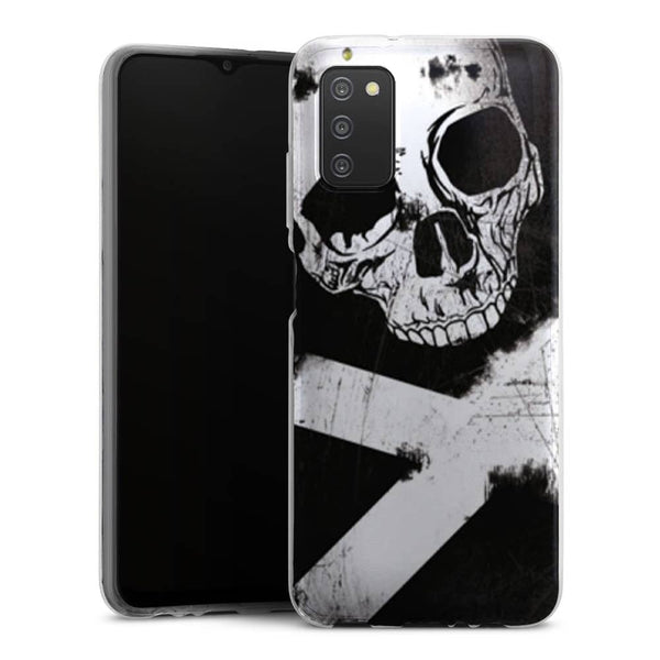 Coque Samsung A03S Tête de Mort Pirate
