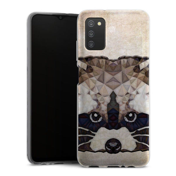 Coque Samsung Galaxy A03S Cute Racoon
