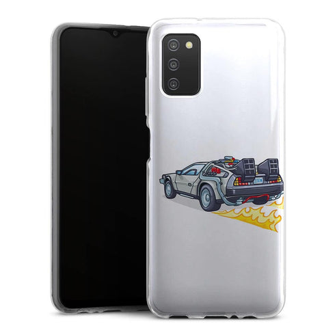 Coque Telephone Samsung Galaxy A03S originale Delorean retour vers le futur