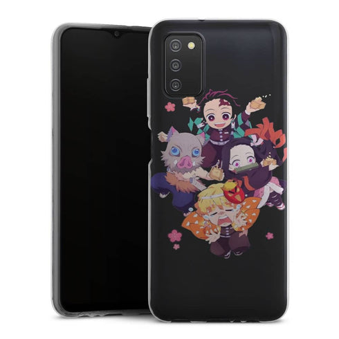Coque Samsung Galaxy A03S Demon Slayer Chibi