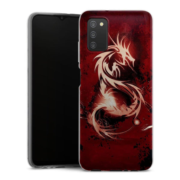 Coque Samsung A03S Dragon Rouge