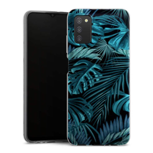 Coque pour Samsung Galaxy A03S Feuillage Tropical