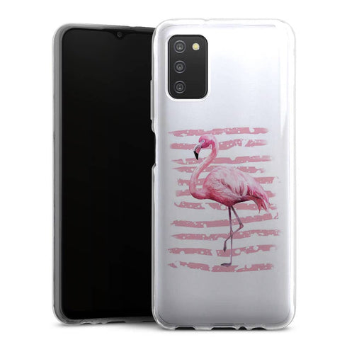 Coque Samsung Galaxy A03S Flamant Rose