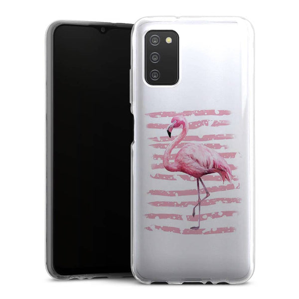 Coque Samsung Galaxy A03S Flamant Rose