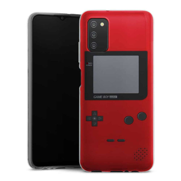Coque Samsung Galaxy A03S Game Boy Rouge