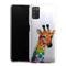 Coque Samsung Galaxy A03S Girafe Mulicouleurs
