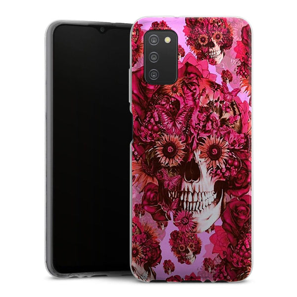 Coque Samsung A03S Girly Skull