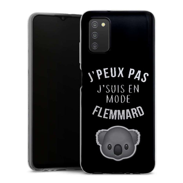 Coque Samsung A03S Je peux pas je suis en mode Flemard