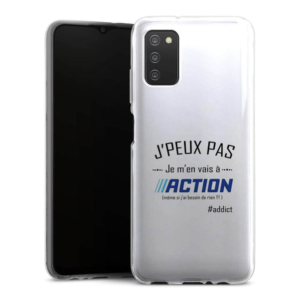Coque Samsung A03S Je peux pas je vais chez Action