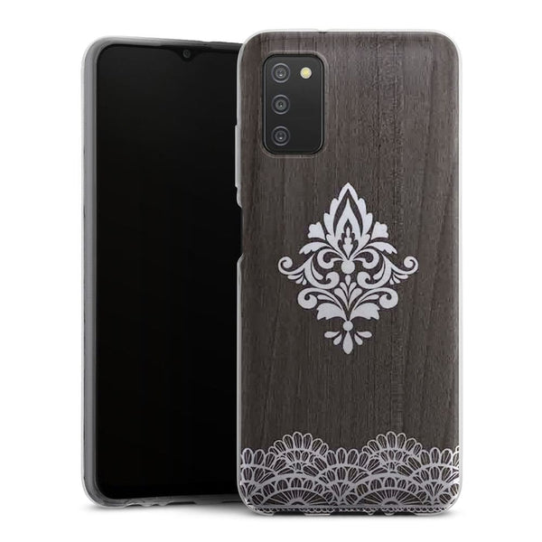 Coque Samsung A03S Lace Woods Black