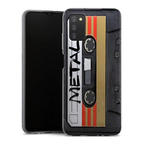 Coque Samsung A03S Logo du groupe de musique heavy metal
