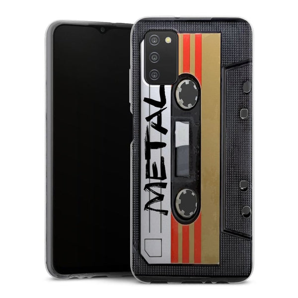 Coque Samsung A03S Logo du groupe de musique heavy metal
