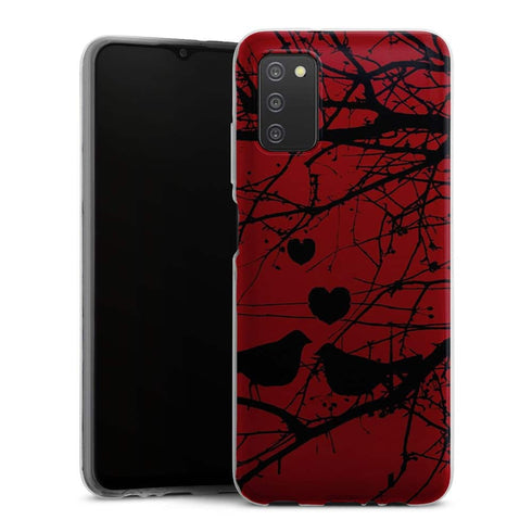 Coque Samsung Galaxy A03S Loving Birds