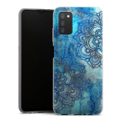 Coque Samsung A03S Blue Lost Mandala