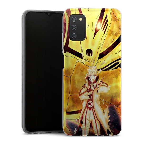Coque Samsung Galaxy A03S Naruto Kyubi Jaune