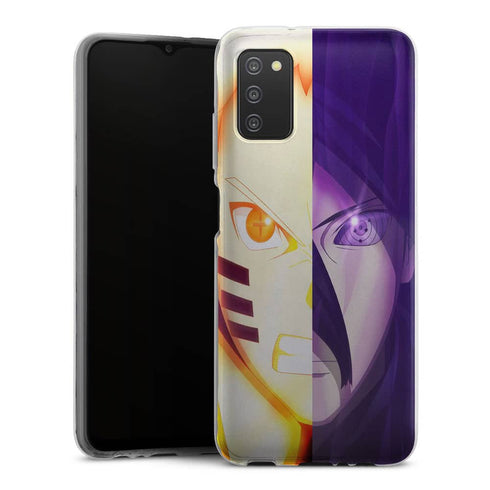 Coque Samsung Galaxy A03S Naruto Vs Sasuke
