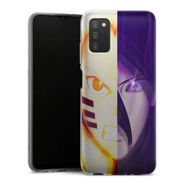Coque Samsung Galaxy A03S Naruto Vs Sasuke