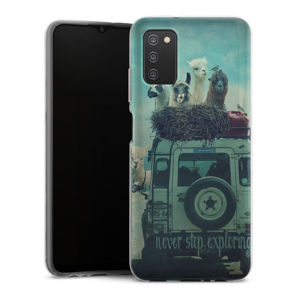 Coque Samsung Galaxy A03S Never Stop explorating