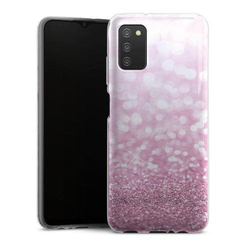 Coque Samsung A03S Pink Glitter way