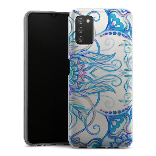 Coque Samsung A03S Vintage Pearl Floral