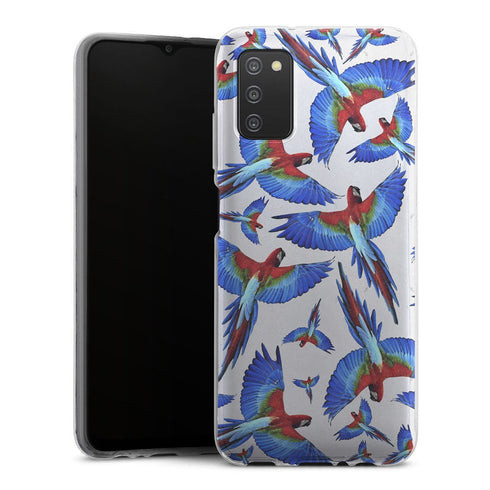 Coque Samsung Galaxy A03S Perroquet