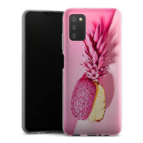 Coque Samsung A03S Pink Ananas