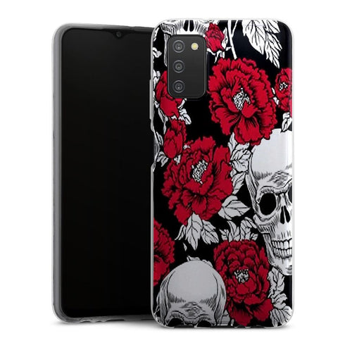 Coque Samsung A03S Pivoines Mortel Rock