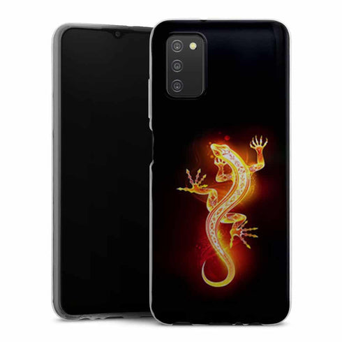 Coque Samsung A03S Salamander room fire