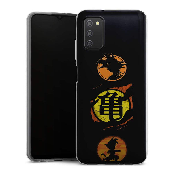 Coque Samsung Galaxy A03S Goku Orange