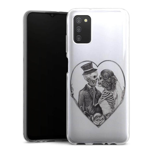 Coque Samsung A03S Skull wedding sugar
